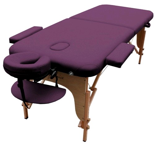 Стол массажный портативный MIA Art of Choice фиолетовый