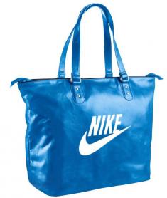 Сумка спортивная женская Nike Heritage SI Tote голубая