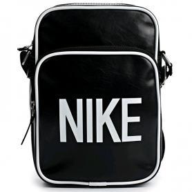 Сумка мужская Nike Heritage AD Small Items черная с белым