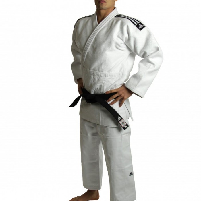 

Кимоно для дзюдо Adidas Judo Uniform WH Champion Label белое, Белый