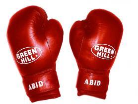 Перчатки боксерские Green Hill Abid красные