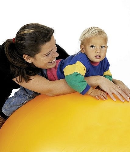Мяч гимнастический (фитбол) 95 см Togu Pushball ABS желтый - купить в ...