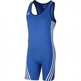 Комбинезон для тяжелой атлетики Adidas Weightlifti Base Lifter синий - Фото №4