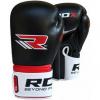 Перчатки боксерские RDX Rex Leather Black - Фото №2