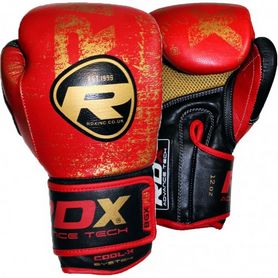 Перчатки боксерские RDX Ultra Gold Red (10109)