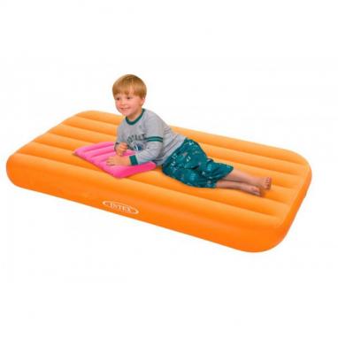 Матрас надувной детский Intex 66801 (157х88х18 см) оранжевый