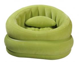 Крісло надувне Lounge'N Chair 68563 Intex зелене
