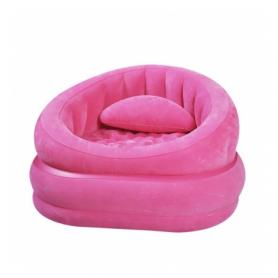 Кресло надувное Lounge'N Chair 68563 Intex розовое