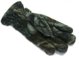 Перчатки флисовые Fishman камуфлированные BC-4630 - Фото №3