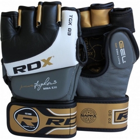 Перчатки ММА RDX Gold - Фото №2