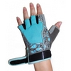 Перчатки для фитнеса женские RDX Ladies Gel Gym Gloves Blue - Фото №3