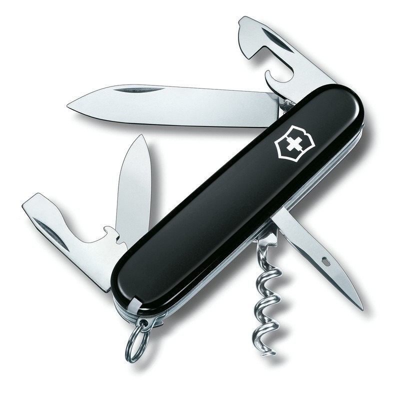 

Нож швейцарский Victorinox Swiss Army Spartan черный