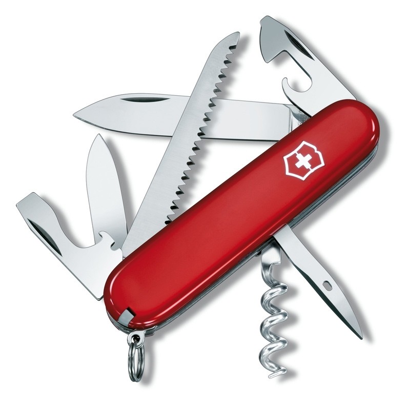 

Нож швейцарский Victorinox Swiss Army Camper красный