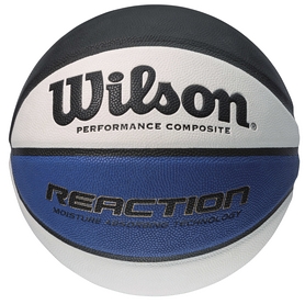 Мяч баскетбольный Wilson Reaction Bla/Wh/Blu BSKT SZ5 SS15 №5