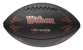 Мяч для американского футбола Wilson Nemesis Junior Football Black RD SS15