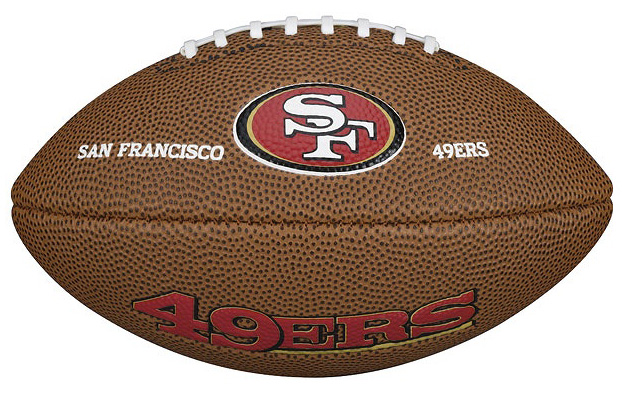 

Мяч для американского футбола Wilson NFL Mini Team Logo Football SF SS15