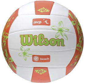 Мяч волейбольный Wilson AVP Floral Volleyball Orange SS14