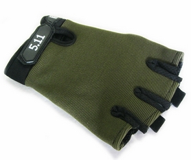 Перчатки тактические 5.11 BC-4379-G темно-зеленые - Фото №4