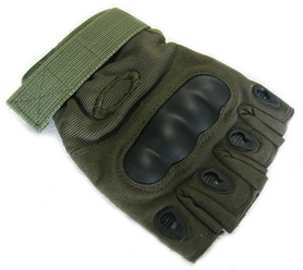 Перчатки тактические Oakley BC-4624-G темно-зеленые - Фото №3