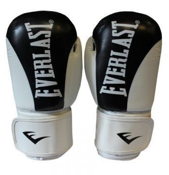 Перчатки боксерские Everlast BO-3626-BK кожаные черные