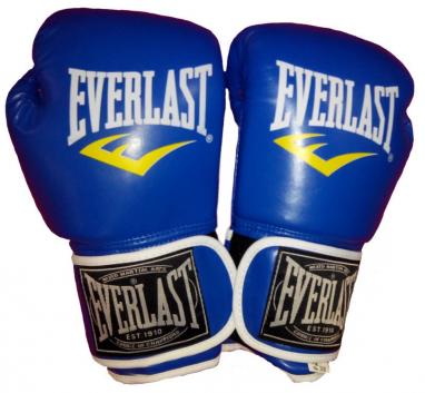 Перчатки боксерские Everlast BO-3987-B синие