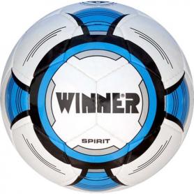 М'яч футбольний Winner Spirit білий з синім