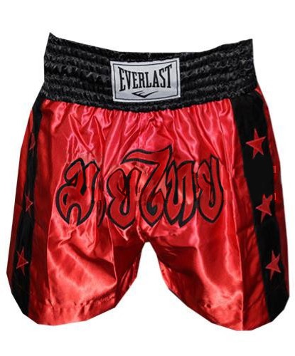 

Трусы для тайского бокса Everlast ULI-9005 красные, Красный