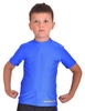 Футболка компрессионная детская Berserk for Kids Martial Fit blue
