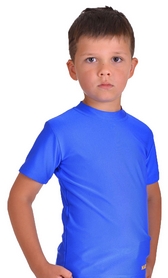 Футболка компрессионная детская Berserk for Kids Martial Fit blue - Фото №3