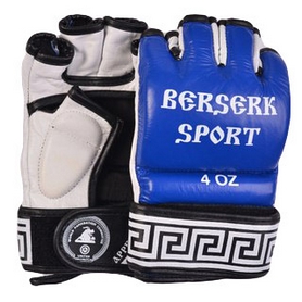 Перчатки Berserk Sport Traditional for Pankration Approwed WPC 4 oz blue