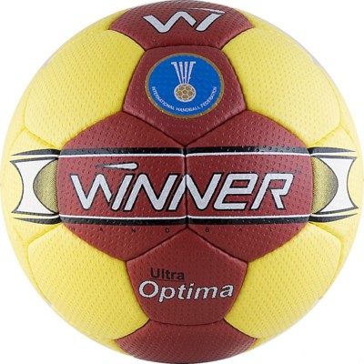 

Мяч гандбольный профессиональный Winner Optima IHF Approved