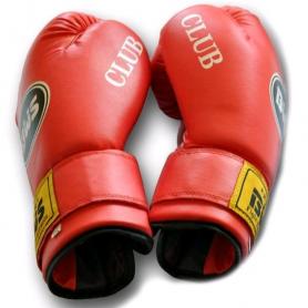 Перчатки боксерские PVC World Sport club красные