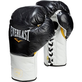 Перчатки боксерские (мексиканского типа) Everlast MX Pro Fight черные