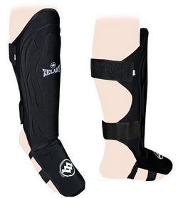 Защита для ног (голень+стопа) ZLT ZK-4215 черная