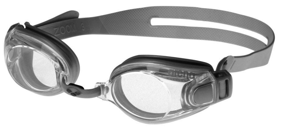 

Очки для плавания Arena Zoom X-Fit silver, Серый