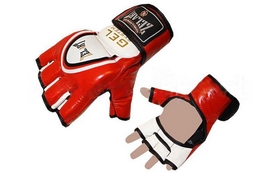 Перчатки для смешанных единоборств MMA ZLT ZB-6104-R красные