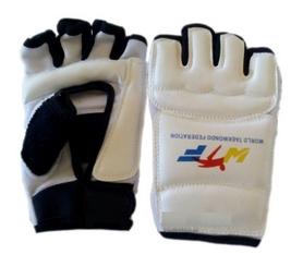Накладки (перчатки) для тхэквондо ZLT BO-4618-W белые