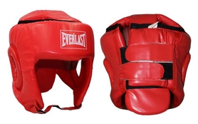 Шлем боксерский Everlast BO-4492-R красный
