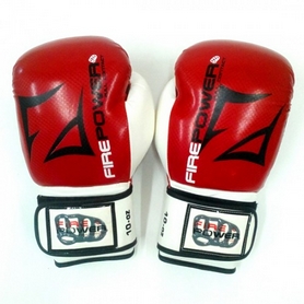 
Перчатки боксерские Firepower FPBGA3 красные - Фото №2
