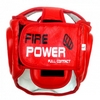 Шлем тренировочный Firepower FPHGA3 красный - Фото №2