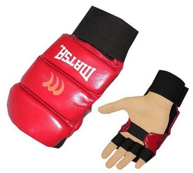Накладки (перчатки) для карате Matsa MA-1804-R красные