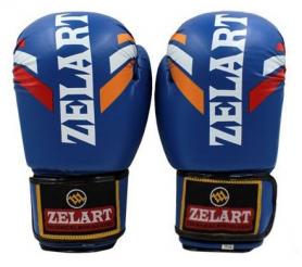Рукавички боксерські ZLT ZB-4276-B сині