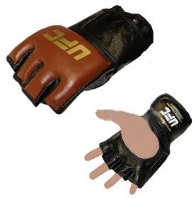 Перчатки для смешанных единоборств MMA UFC MA-3304-BR коричневые