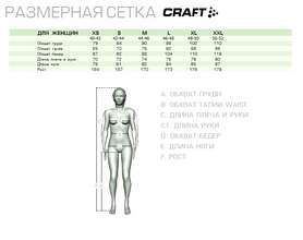 Толстовка Craft Shift Free Pullover W vision/black/orchid - Фото №2