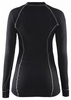 Термофутболка жіноча з довгим рукавом Craft Active Long Underpants W black - Фото №2