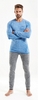 Термофутболка мужская с длинным рукавом Craft Active Comfort RN sweden blue - Фото №4