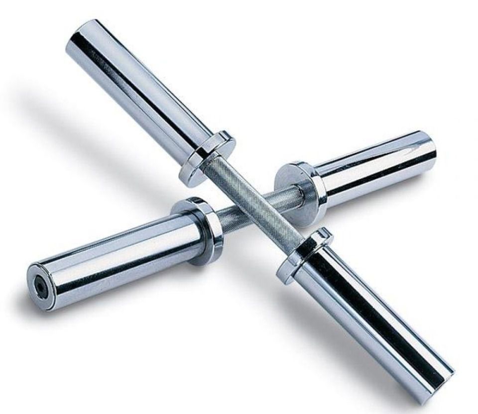 

Гриф гантельный хромированный (пара) Body-Solid OB-07, 50 мм, Серый