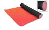 Коврик для фитнеса Yoga mat TPE+TC 4мм FI-3973 красно-черный
