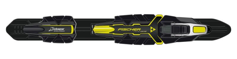 

Крепления для беговых лыж Fischer Xcelerator Pro Skate Nis 2015/2016 black, Черный