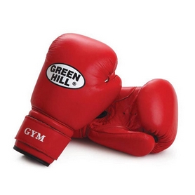 Перчатки боксерские Green Hill Gym красные
